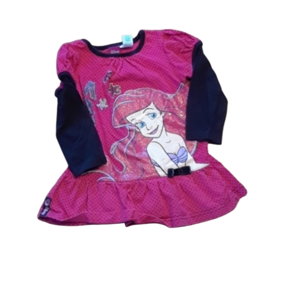 Size 3 toddler Disney Little Mermaid shirt - Picture 1 of 8
